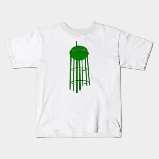 Collierville Water Tower Kids T-Shirt